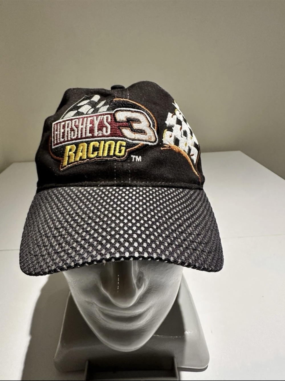 Hershey's Racing Black Mesh Baseball Cap